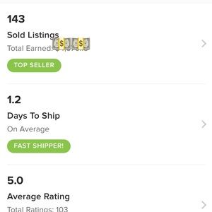 Fast Shipping, Smoke & Pet Free Home! Integrity!